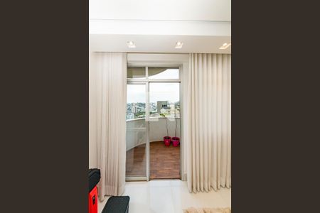 Varanda da Sala de apartamento para alugar com 1 quarto, 55m² em Buritis, Belo Horizonte