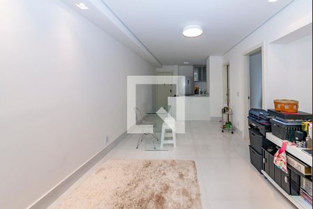 Sala de apartamento para alugar com 1 quarto, 55m² em Buritis, Belo Horizonte