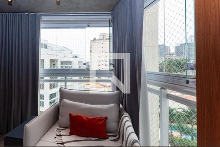 Varanda de apartamento à venda com 2 quartos, 123m² em Alto de Pinheiros , São Paulo