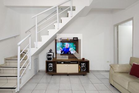 Sala de casa para alugar com 4 quartos, 179m² em Nova Mirim, Praia Grande