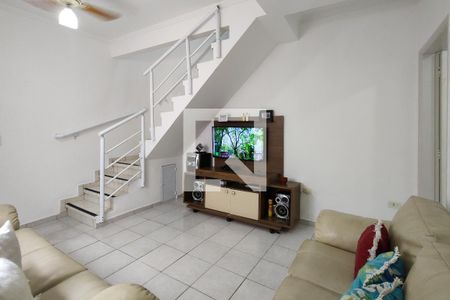 Sala de casa para alugar com 4 quartos, 179m² em Nova Mirim, Praia Grande