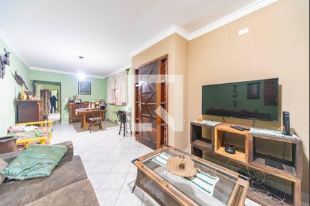 Sala de casa à venda com 4 quartos, 256m² em Vila Pires, Santo André