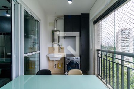 Sacada de apartamento para alugar com 1 quarto, 38m² em Vila Andrade, São Paulo