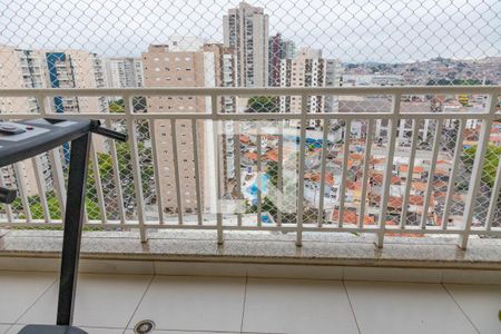 Varanda da sala de apartamento à venda com 3 quartos, 156m² em Centro, Diadema