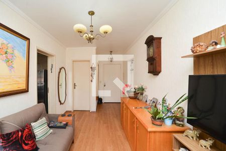 Sala de apartamento à venda com 1 quarto, 47m² em Passo D’areia, Porto Alegre