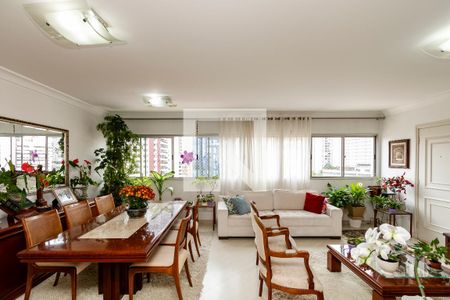 Sala de apartamento para alugar com 4 quartos, 162m² em Vila Cordeiro, São Paulo