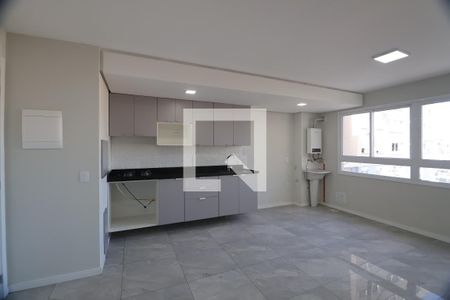 Sala/Cozinha de apartamento para alugar com 2 quartos, 52m² em Fátima, Canoas