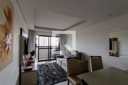 Sala de apartamento para alugar com 3 quartos, 97m² em Campestre, Santo André