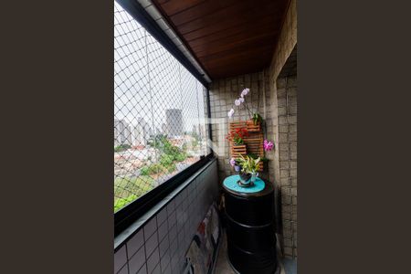 Varanda da Sala de apartamento para alugar com 3 quartos, 97m² em Campestre, Santo André