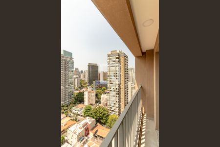 Vista da Sacada Studio de kitnet/studio para alugar com 1 quarto, 39m² em Vila Nova Conceição, São Paulo