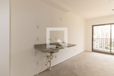 Cozinha de kitnet/studio para alugar com 1 quarto, 39m² em Vila Nova Conceição, São Paulo