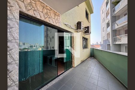 Varanda de casa à venda com 3 quartos, 187m² em Parque das Nações, Santo André