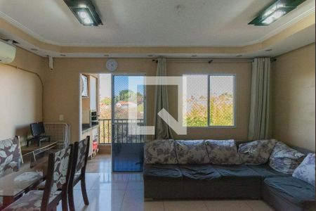 Sala de apartamento à venda com 3 quartos, 69m² em Parque Fazendinha, Campinas