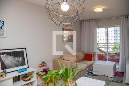 Sala  de apartamento à venda com 2 quartos, 67m² em Centro, Diadema