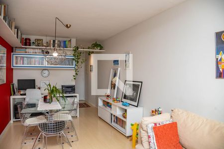 Sala  de apartamento à venda com 2 quartos, 67m² em Centro, Diadema