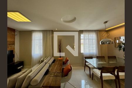 Sala de Jantar de apartamento à venda com 3 quartos, 100m² em Nova Suíça, Belo Horizonte