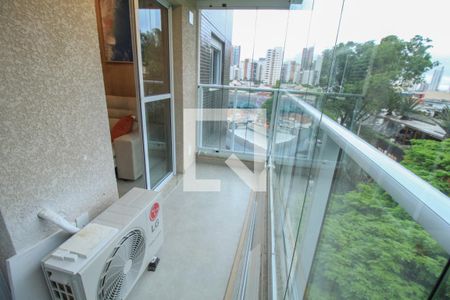 Varanda - Sala de apartamento para alugar com 1 quarto, 40m² em Vila Regente Feijó, São Paulo