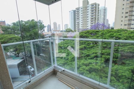 Varanda - Sala de apartamento para alugar com 1 quarto, 40m² em Vila Regente Feijó, São Paulo