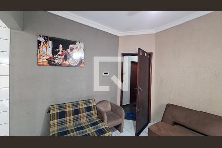 Sala de apartamento para alugar com 1 quarto, 68m² em Aviação, Praia Grande