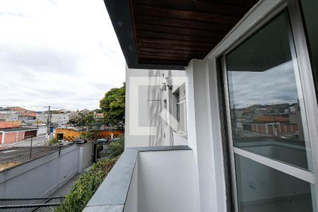 Varanda da Sala de apartamento à venda com 2 quartos, 50m² em Vila Antonieta, São Paulo