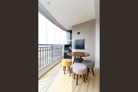 Sala - Varanda de apartamento à venda com 2 quartos, 86m² em Jardim Aeroporto, São Paulo