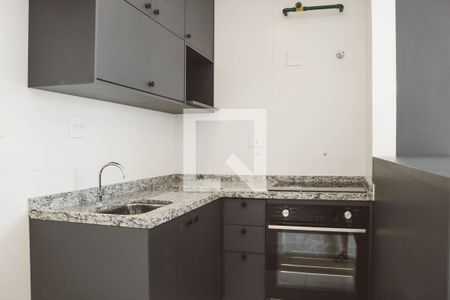 Cozinha de apartamento à venda com 1 quarto, 30m² em Jardim São Paulo(Zona Norte), São Paulo