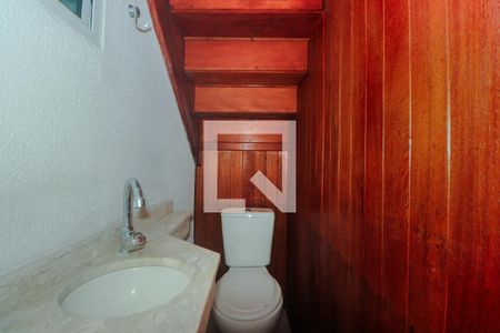 Lavabo de casa de condomínio para alugar com 4 quartos, 90m² em Humaitá, Porto Alegre