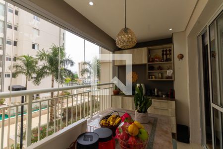 Varanda da Sala/Copa de apartamento à venda com 2 quartos, 67m² em Parque São Jorge, São Paulo