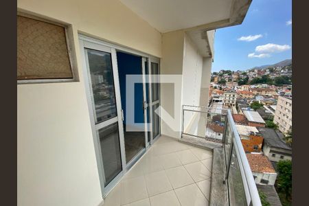 Varanda da Sala de apartamento à venda com 3 quartos, 171m² em Engenho de Dentro, Rio de Janeiro