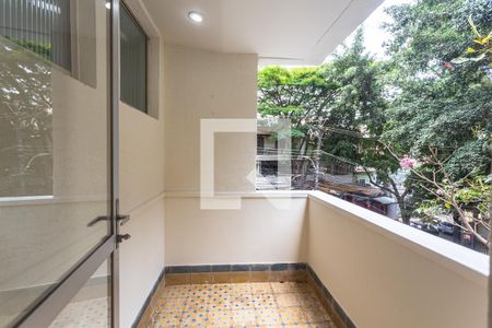 Varanda da Sala 1 de apartamento para alugar com 2 quartos, 105m² em Serra, Belo Horizonte