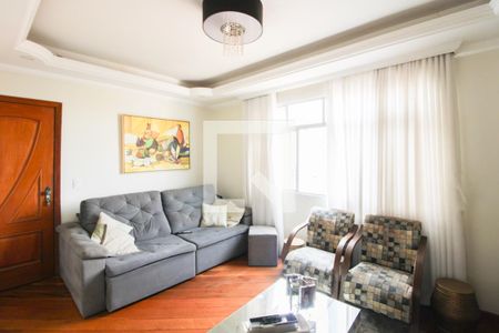 Sala de apartamento à venda com 3 quartos, 126m² em Jardim Leblon, Belo Horizonte