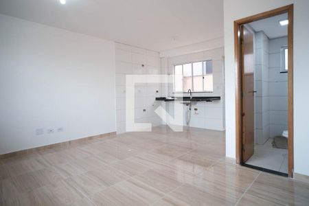 Sala/Cozinha de apartamento à venda com 2 quartos, 40m² em Vila Guilhermina, São Paulo