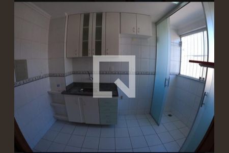 Cozinha de apartamento à venda com 2 quartos, 50m² em Manacás, Belo Horizonte