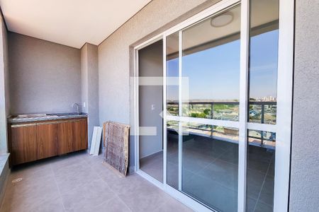 Varanda Gourmet  de apartamento para alugar com 3 quartos, 84m² em Loteamento Villa Branca, Jacareí