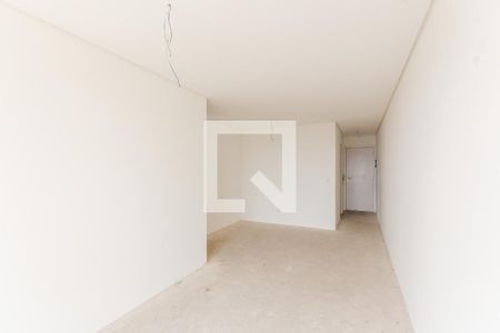 Sala de apartamento à venda com 3 quartos, 78m² em Vila Alzira, Santo André