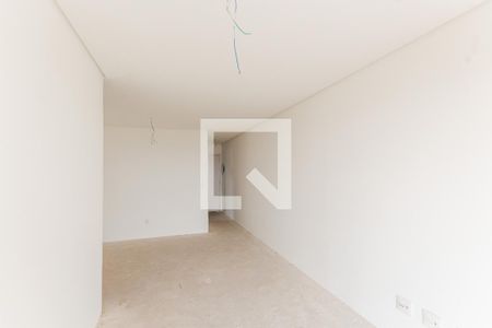 Sala de apartamento à venda com 3 quartos, 78m² em Vila Alzira, Santo André