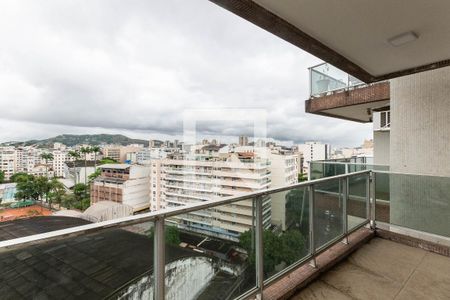 Varanda da Sala de apartamento para alugar com 3 quartos, 120m² em Tijuca, Rio de Janeiro