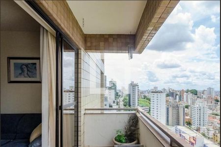 Varanda  de apartamento à venda com 3 quartos, 90m² em Gutierrez, Belo Horizonte