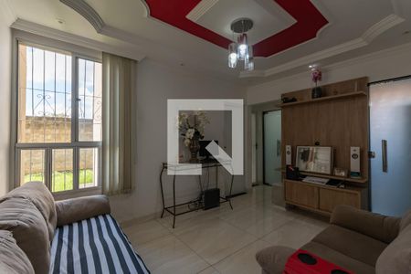 Sala de apartamento à venda com 2 quartos, 51m² em Minas Caixa, Belo Horizonte