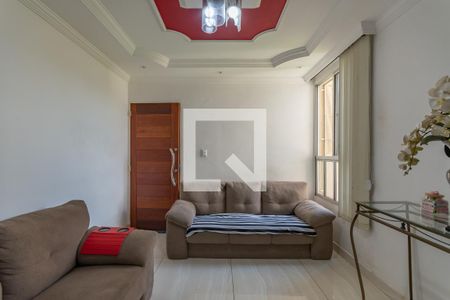 Sala de apartamento à venda com 2 quartos, 51m² em Minas Caixa, Belo Horizonte