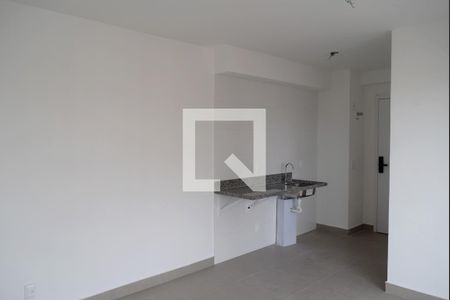 Sala/Quarto integrados de kitnet/studio para alugar com 1 quarto, 32m² em Pinheiros, São Paulo