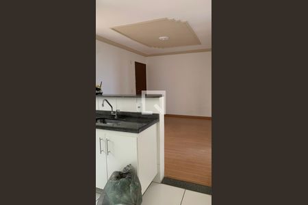 Sala/Cozinha de apartamento à venda com 2 quartos, 45m² em Chácara Cotia, Contagem