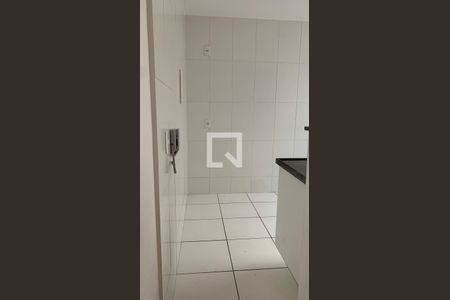 Cozinha de apartamento à venda com 2 quartos, 45m² em Chácara Cotia, Contagem