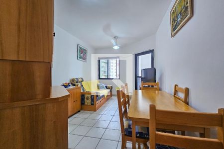 sala de apartamento para alugar com 2 quartos, 84m² em Jardim Asturias, Guarujá