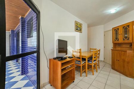 sala de apartamento para alugar com 2 quartos, 75m² em Jardim Asturias, Guarujá