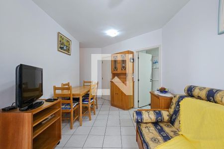 sala de apartamento para alugar com 2 quartos, 84m² em Jardim Asturias, Guarujá