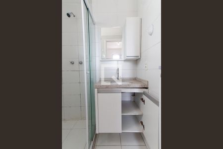 Banheiro da Suíte de apartamento à venda com 3 quartos, 58m² em Parque Edu Chaves, São Paulo