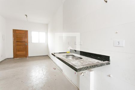 Cozinha de apartamento à venda com 2 quartos, 43m² em Vila Carrão, São Paulo