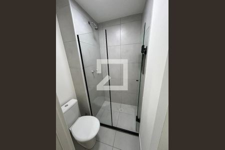 Banheiro de apartamento para alugar com 1 quarto, 30m² em Várzea da Barra Funda, São Paulo