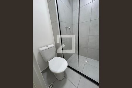 Banheiro de apartamento para alugar com 1 quarto, 30m² em Várzea da Barra Funda, São Paulo